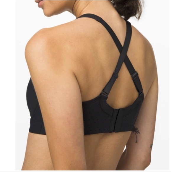 Lululemon Run Times High Support Bra in Black - Picture 3 of 11